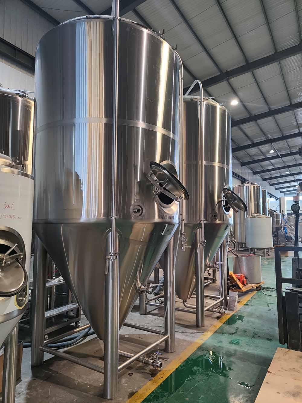 4000L brewery system,4000L fermenter,2-Vessel brewhouse,Steam brewing system,Japan brewery